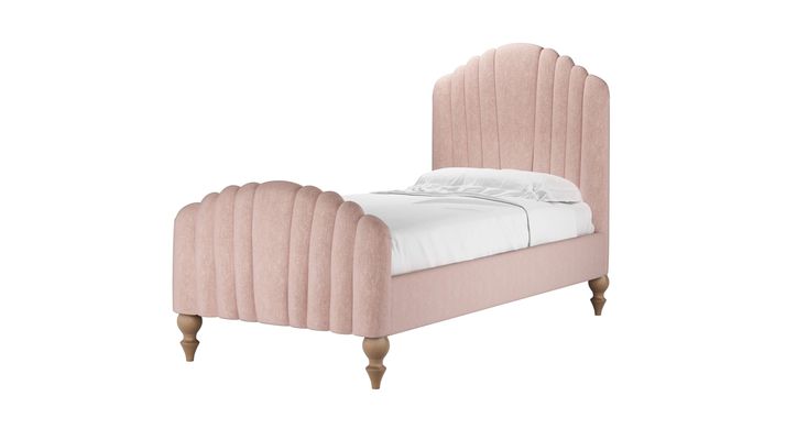 Bella Single Bed in Pavilion Pink Brushstroke