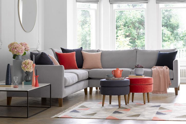 Izzy Corner Sofa Arrangement, How To Arrange Cushions On Corner Sofa