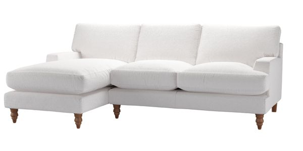 Isla Chaise Sofa Sofas, White Chaise Sofa