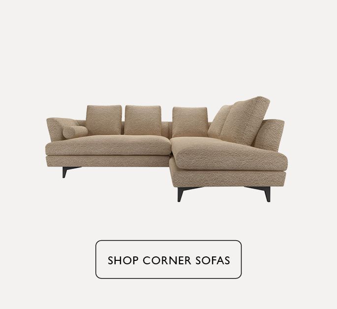 Beige Corner Sofa