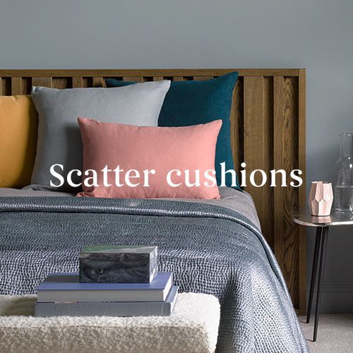 Scatter Cushions on furnished bed
